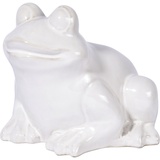 DOBAR Gartenfigur BxHxL: 21 x 17 cm x 22 cm, Keramik Frosch Gr. M