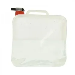 Faltbarer Wasserkanister mit Zapfhahn, 10 Liter