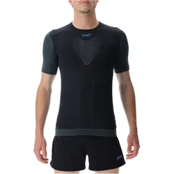 UYN Running PB42 Laufshirt Herren black beauty/iron gate L