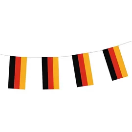 Papstar Flaggenkette Papier 4 m 10 St. Deutschland