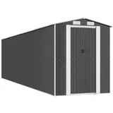 vidaXL Geräteschuppen 1,92 x 7,72 m Anthrazit