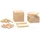 Wissner WISSNER® Dienes Rechenwürfel-Set aus 121 Teilen - Grundsortiment zum Dezimalrechnen, Rechenhilfe aus RE-Wood®, PEFC-Zertifiziert, Ideal für Mathematik-Fördermaterial für die Grundschule