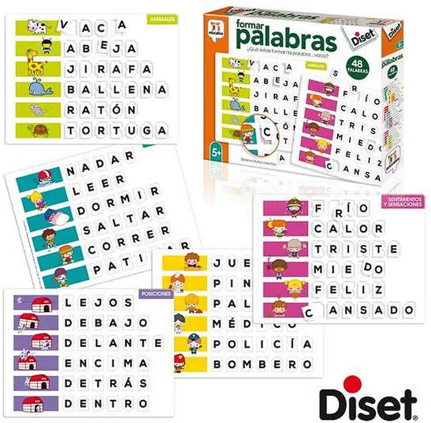 Lernspiel Diset Create Words (ES)