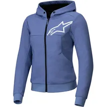 Alpinestars Stella Chrome V2 Sport Damen Motorrad Zip Hoodie