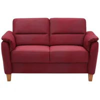 Home Affaire Couch Mikrofaser 2-Sitzer Rot
