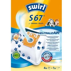 Swirl S 67 NeutralizAir Zylinder-Vakuum Staubbeutel