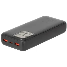 RivaCase® Rivacase, Powerbank VA2521 20000mAh 2 USB-A/USB-C QC 3.0/PD 20W Schwarz - Schwarz
