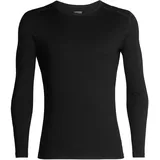Icebreaker M 260 Tech LS Crewe L BLACK