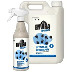 Envira Bettwanzen Abwehrspray im Vorteilspack, Anti-Bettwanzen-Mittel Mit Langzeitwirkung