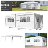 Kynast Partyzelt Pavillon 3x6m, weiß