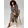 aniston plus Midikleid Animal-Zebra-Printmix Beige/Braun/Schwarz 42