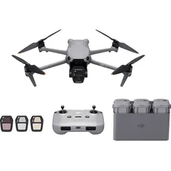 DJI Air 3S Fly More Combo (DJI RC-N3) Mini-Kameradrohne, Grau