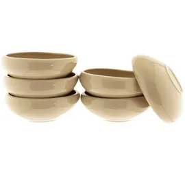 Almina Wave Biscuit 6-tlg. Beige
