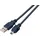 EFB-Elektronik USB-A auf Mini-USB 3 m Schwarz