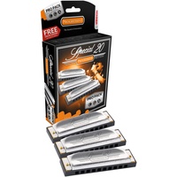 Hohner Special 20 Progressive, C/G/A, Pro Pack