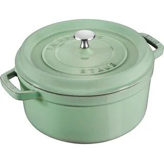 24 cm rund salbeigrün