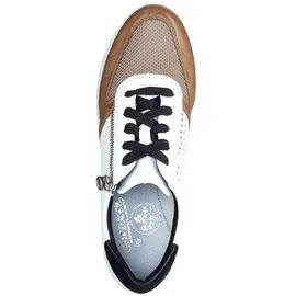 Rieker N7316 beige kombi 38
