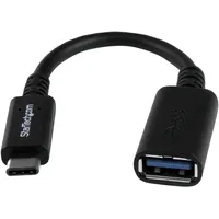 Startech USB-C auf USB-A Adapter 15 m Schwarz