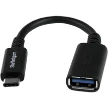 Startech USB-C auf USB-A Adapter 15 m Schwarz