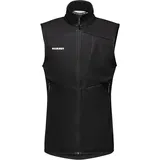 Mammut Ultimate VII SO Vest Men | Outdoor Weste für Herren, Softshell Wanderweste, Gore-Tex Windweste, Funktionsweste mit Taschen, Atmungsaktiv, Winddicht und Sportlich | Schwarz, XXL