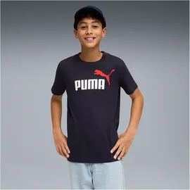 Puma Essentials 2 Color No.1 Logo T-Shirt Jungen 16 - new navy 164