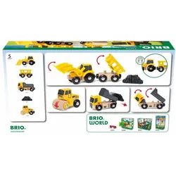 BRIO World - Baustellenfahrzeuge