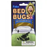 Horror-Shop Dekoobjekt Falsche Bettwanzen als Scherzartikel schwarz