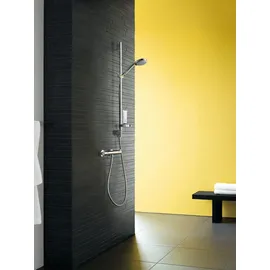 Hansgrohe Croma 100 Brauseset Vario mit Brausestange 90 cm und Seifenschale (27771000)