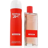 Reebok Move Your Spirit Eau de Toilette 100 ml + Deo Spray 150 ml Geschenkset