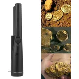 [metalldetektor] Professioneller Untergrund-metalldetektor Mit Tiefenanzeige Und Vibrationsfunktion, Kabelsuchgerät, Gold, Schraube – 22,9 Cm, Blau, Metall, Wasserdicht (1 Stück)