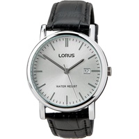 Lorus Damen Analog Quarz Uhr mit Leder Armband RG839CX5