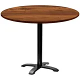 RestooTab - Tisch Bazila Ø110cm Dekor Eiche hunton