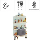 Hama Wandregal für Hörspielfiguren Mint - mint