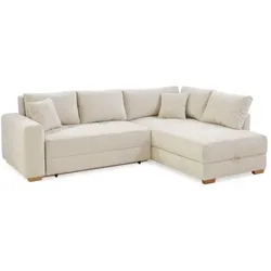 Ecksofa Sunset Stoff Beige