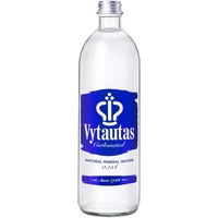 VYTAUTAS Gasiertes Mineralwasser 0,75l Glas - 24 Flaschen