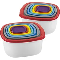 GOURMETmaxx Frischhaltedose mehrfarbig 24,40 x 25,00 x 25,00 cm