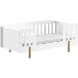 Vipack Kinderbett Smile 70 x 140 cm MDF lackiert Kiefer weiß