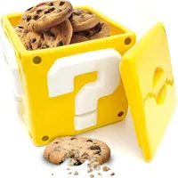 Pyramid Super Mario Bros Question Mark Block Keramik Vorratsdose Keksdose
