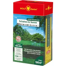 WOLF-Garten 3820040 Rasensamen Schatten & Sonne LP 100