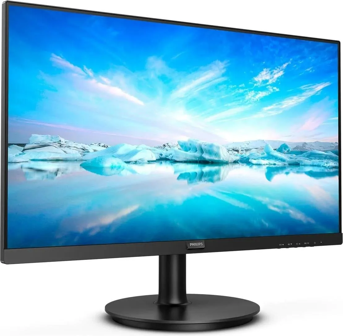 Philips MMD-MONITOREN & DISPLAYS 222V8LA (1920 x 1080 Pixel, 21.50"), Monitor, Schwarz