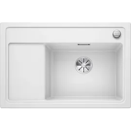 Blanco Zenar XL 6 S rechts Einbau von Oben silgranit weiß Drehknopfventil 780 x 510 mm