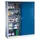 C+P CP Stahlschrank 2149-00 S10051 lichtgrau, enzianblau 8 Fachböden 160,0 x 40,0 x 195,0 cm, aufgebaut, 1 St.