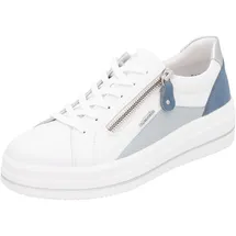 remonte Plateau-Sneaker Blau/Weiß 41
