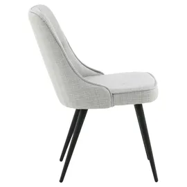 Livetastic Stuhl-Set Textil schwarz