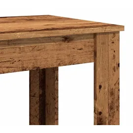 vidaXL Bartisch Altholz-Optik 102 x 50 x 103,5 cm Braun