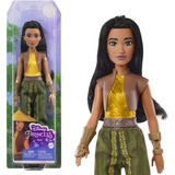 Mattel Disney-Spielzeug, bewegliche Raya-Modepuppe mit Kleidung und Zubehör, inspiriert vom Disney-Film, Geschenk für Kinder, HLX22