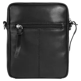 Bugatti Comet Umhängetasche Leder 18 cm schwarz