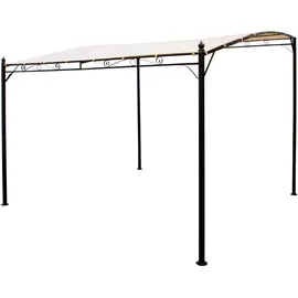 DEGAMO Ersatzdach für Anbaupavillon MANTOVA XL 3x3 Meter, PVC-beschichtet ecru