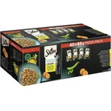 Sheba Nature's Collection Poultry Jelly Flavours - Katzennassfutter 40x85g