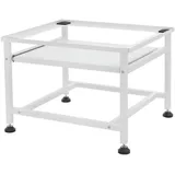 ML-Design Waschmaschinen-Untergestell mit Ablage, Weiß, 62,5 x 50,1 x 40,5 cm